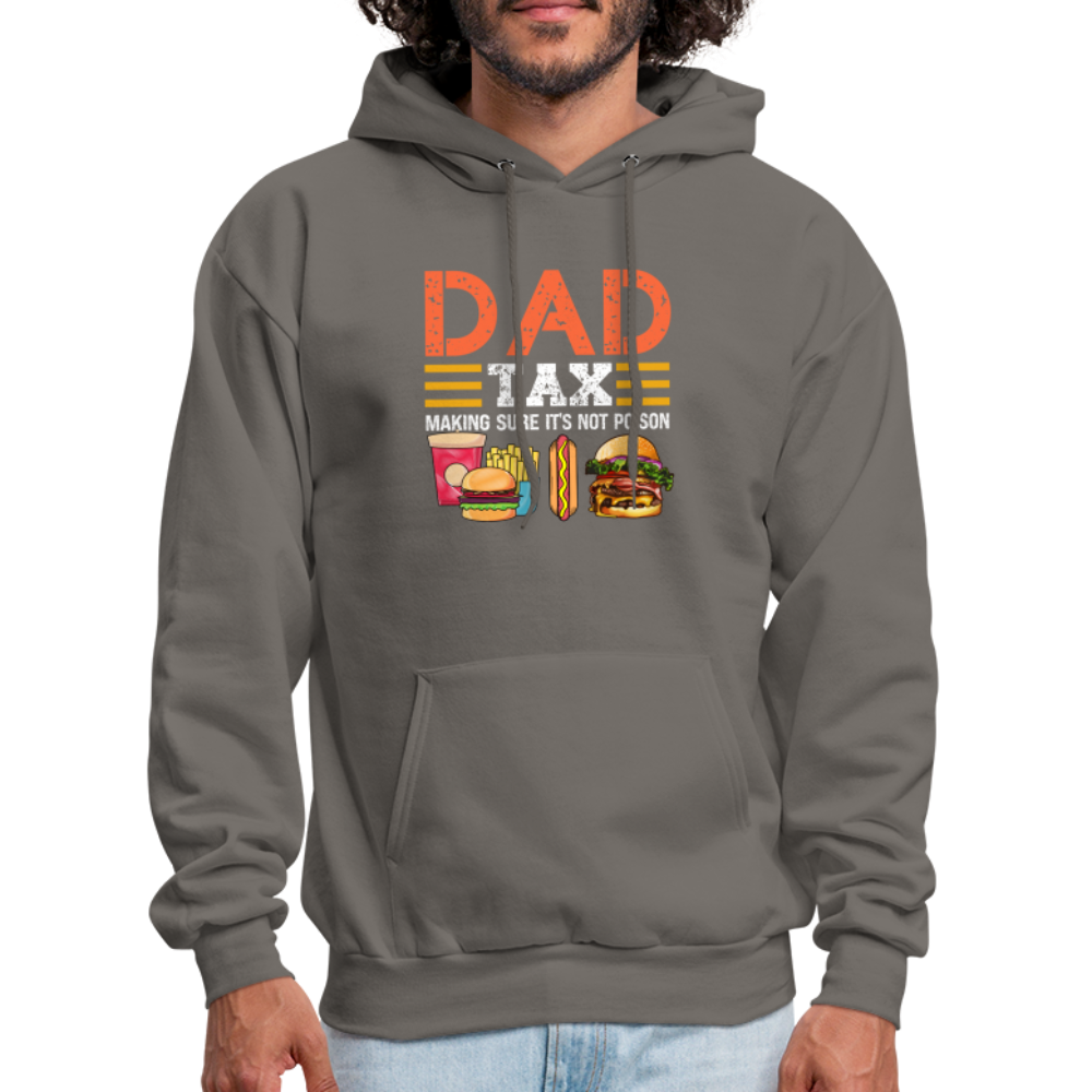 Dad Tax Hoodie (Making Sure It's Not Poison) - asphalt gray