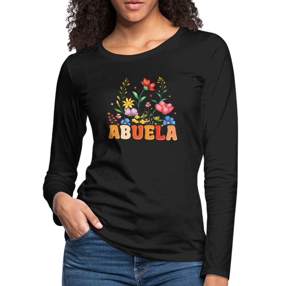 Abuela Premium Long Sleeve T-Shirt - black