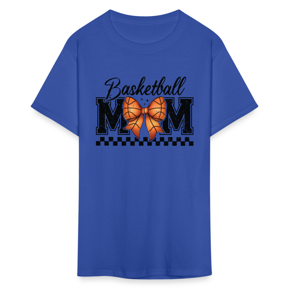 Basketball Mom T-Shirt - royal blue