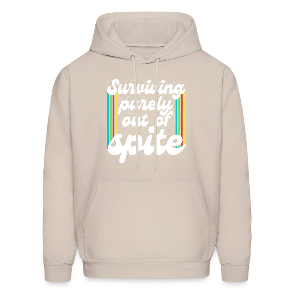 Surviving Purely Out Of Spite Hoodie - Sand