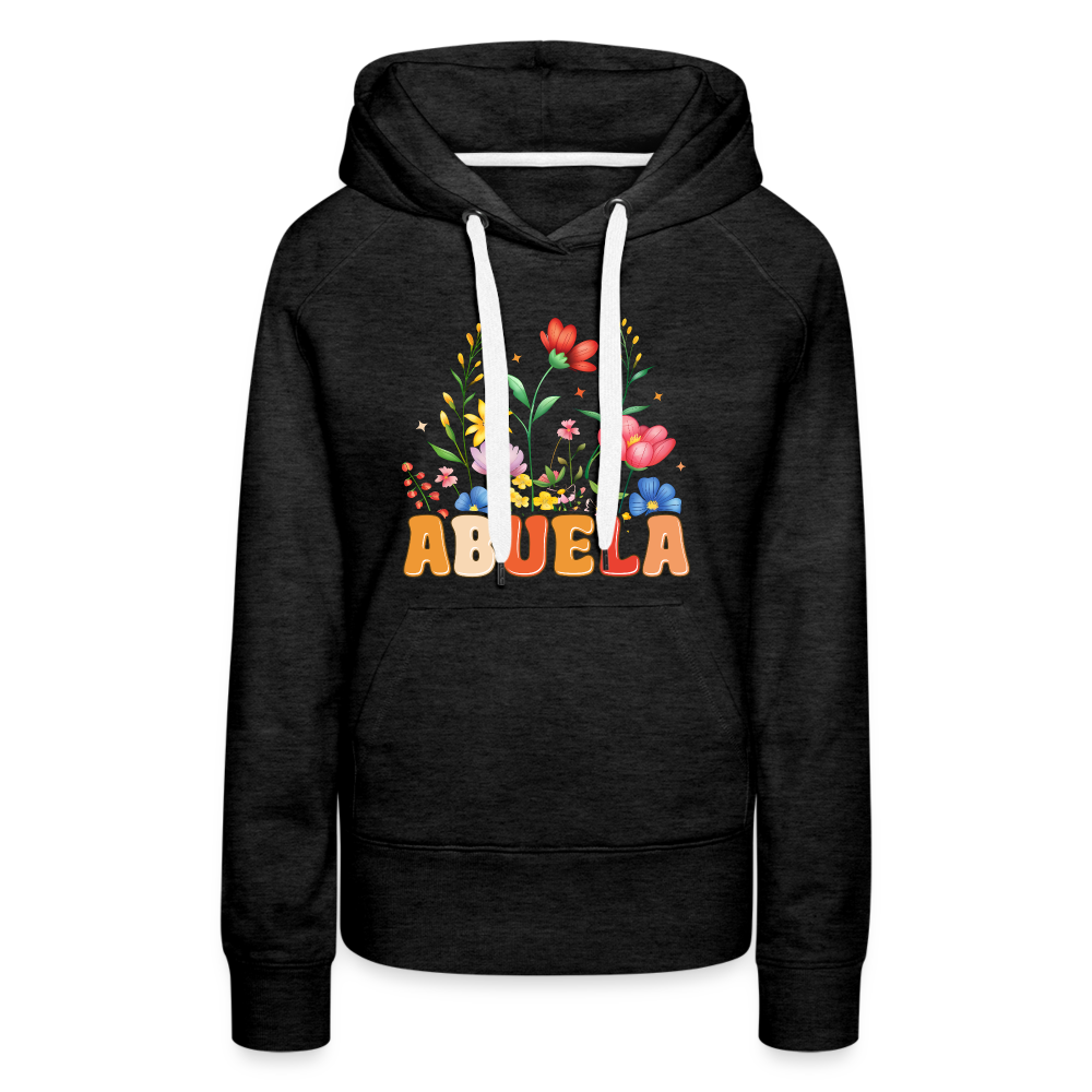 Abuela Women’s Premium Hoodie - charcoal grey