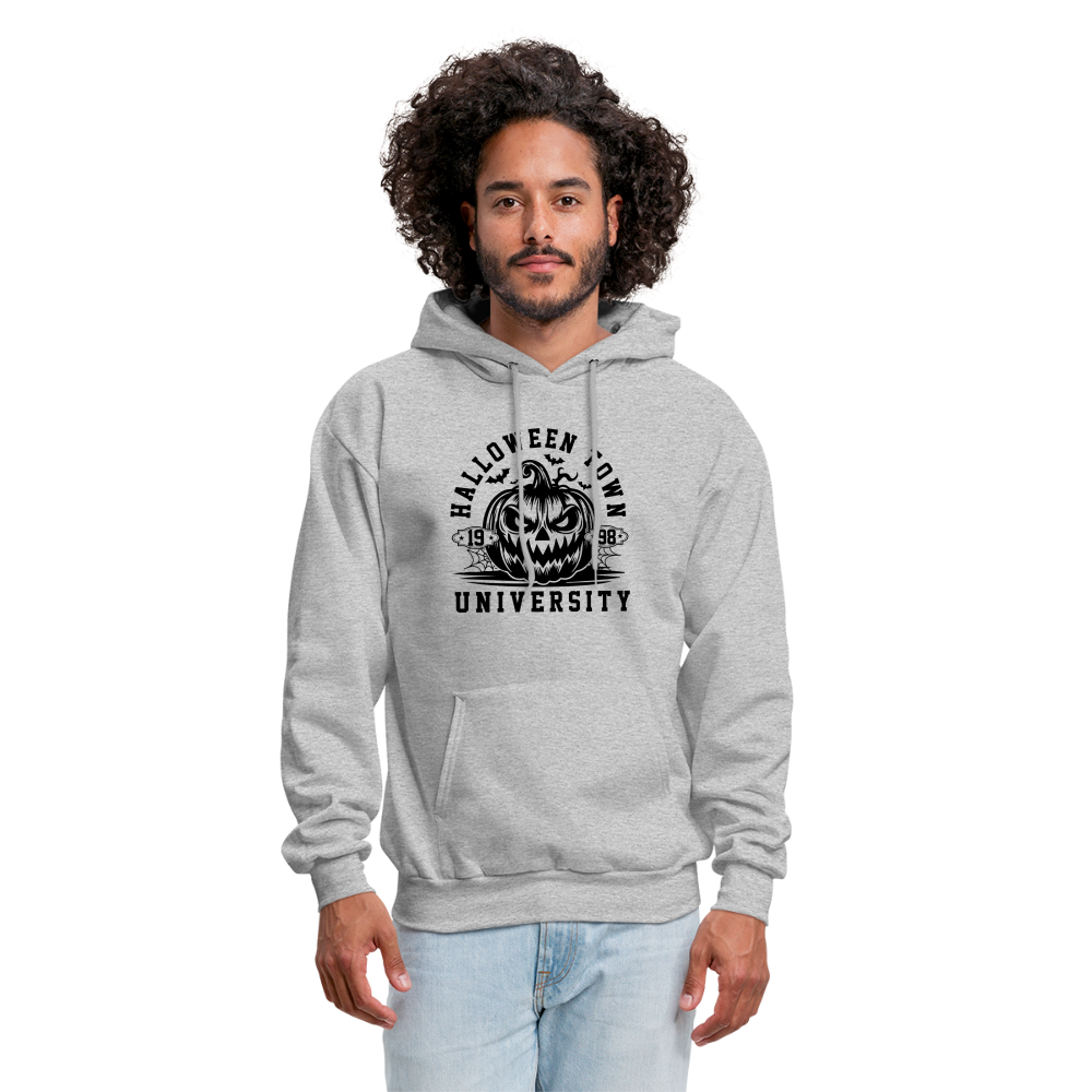 Halloween Town University Hoodie (Halloween) - heather gray