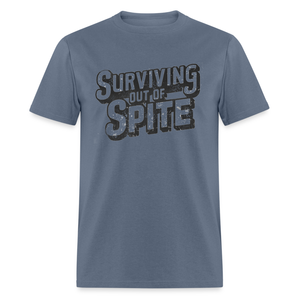 Surviving Out Of Spite T-Shirt - denim