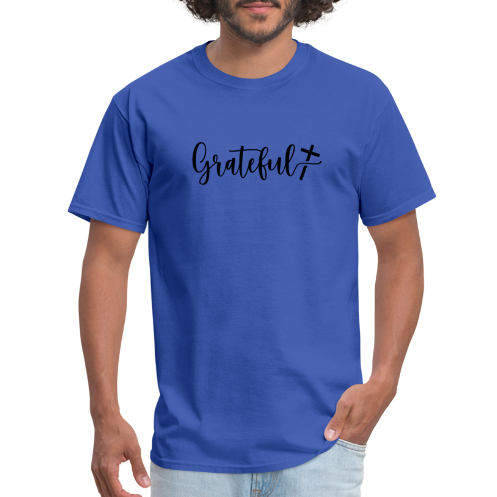 Grateful T-Shirt - royal blue