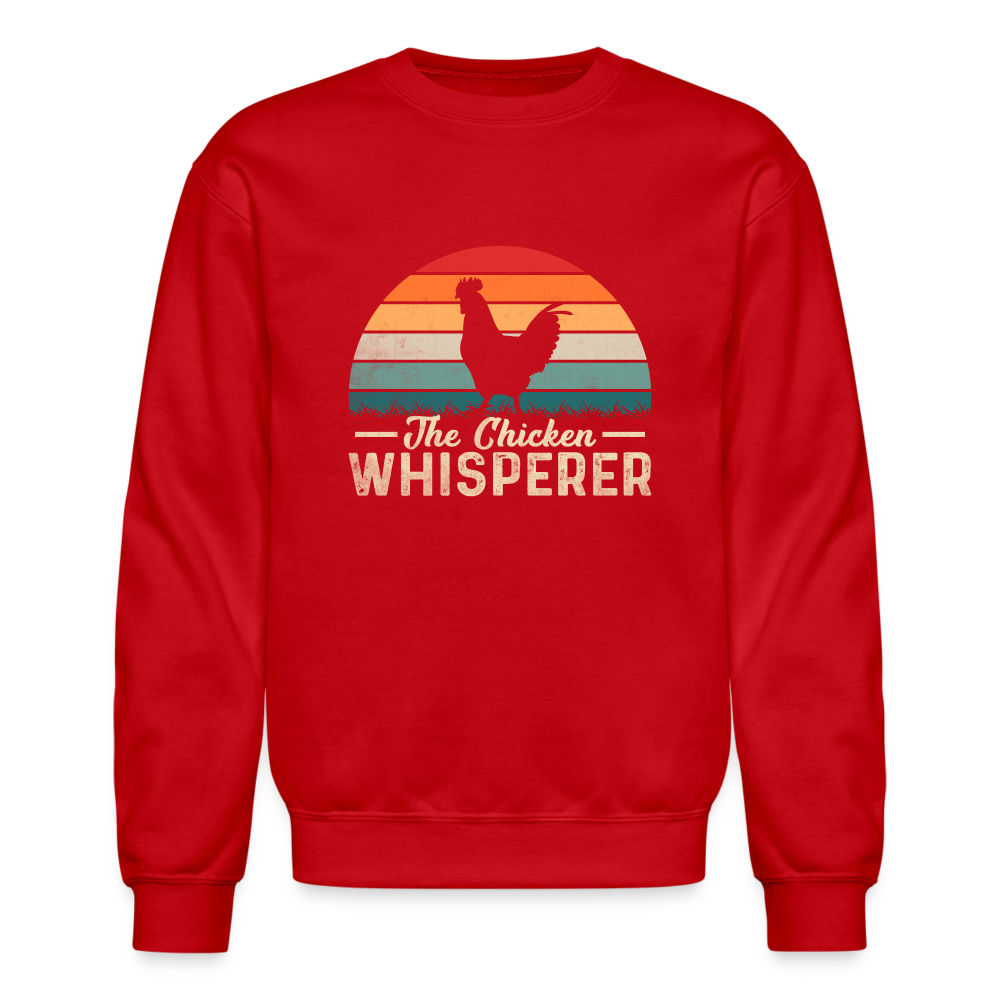 The Chicken Whisperer Sweatshirt - red