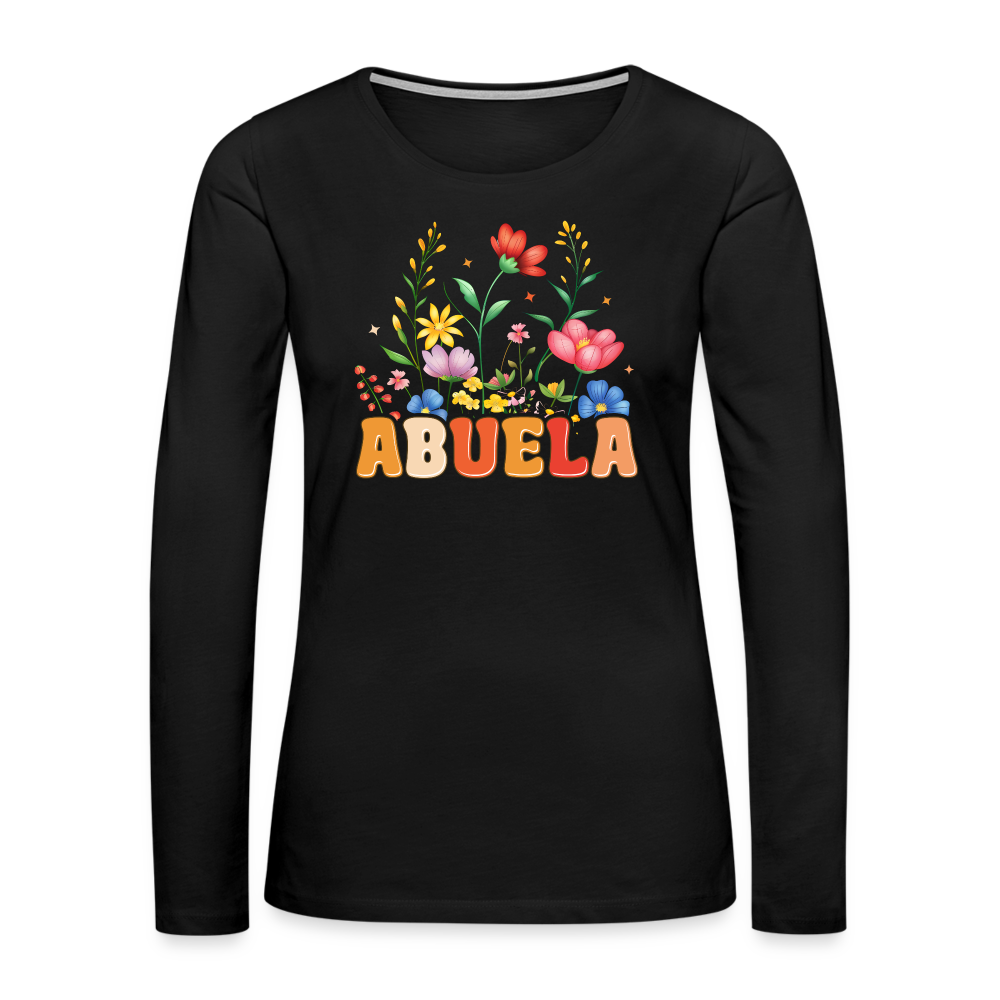 Abuela Premium Long Sleeve T-Shirt - black