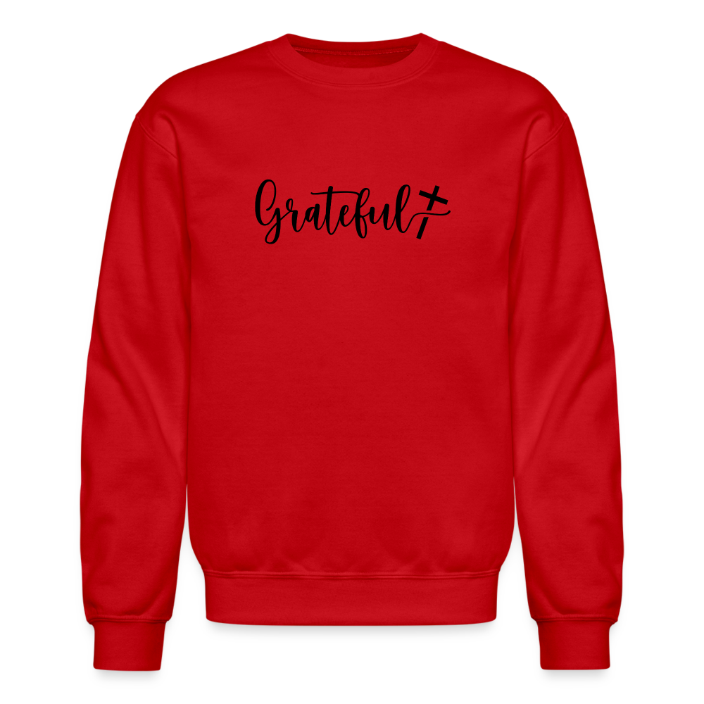 Grateful Sweatshirt - red