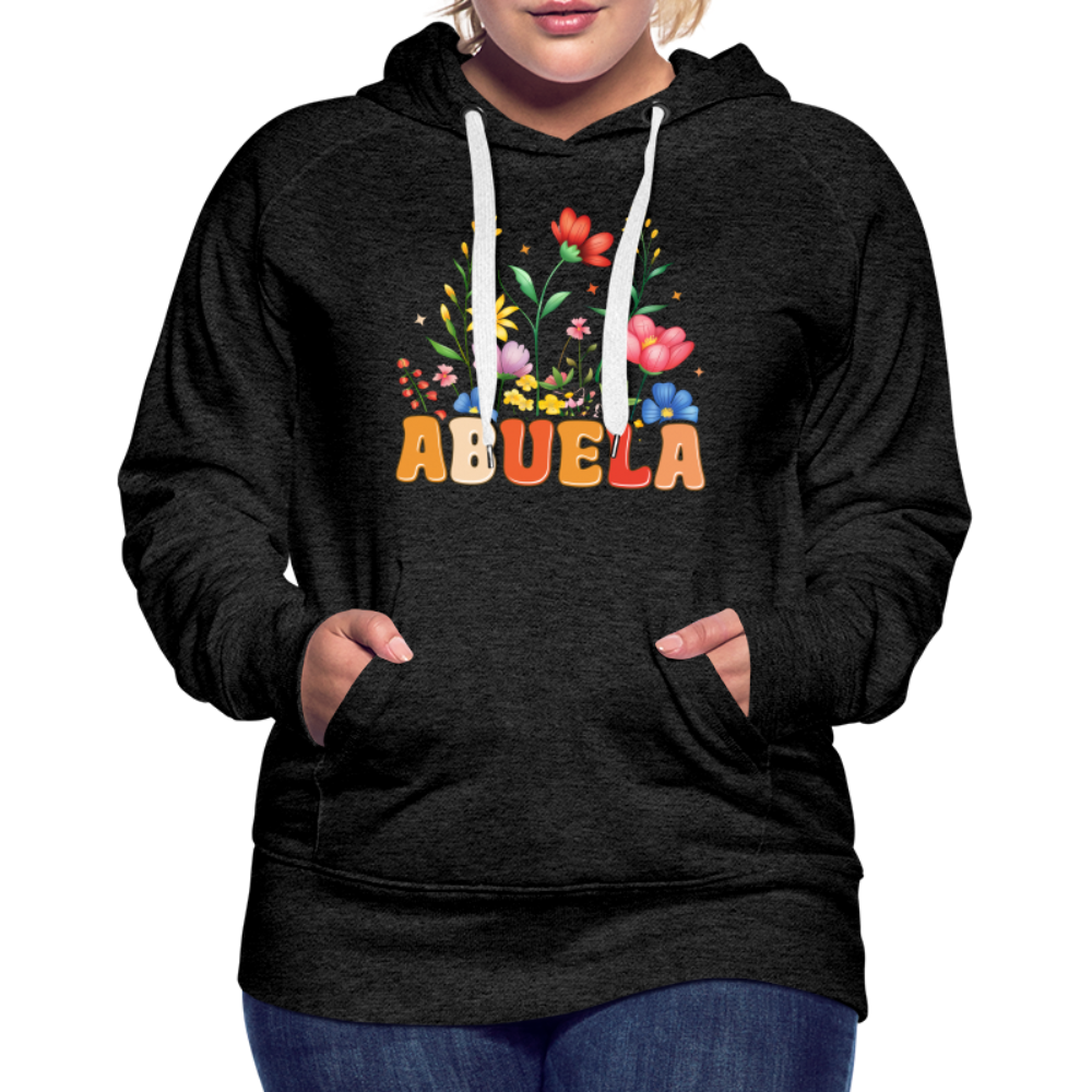 Abuela Women’s Premium Hoodie - charcoal grey