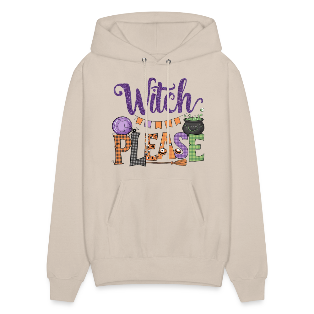 Witch Please Hoodie (Halloween Witch) - Sand