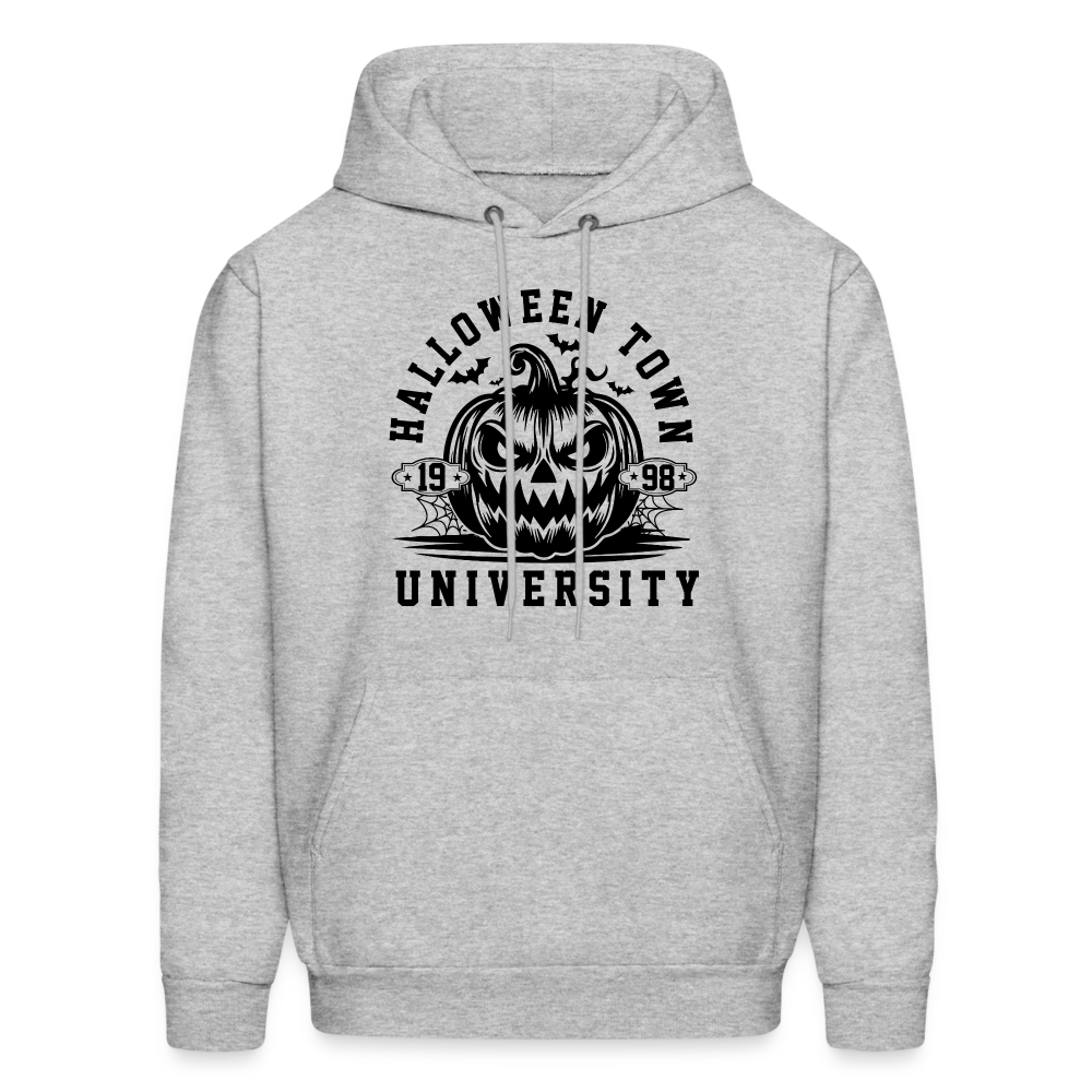 Halloween Town University Hoodie (Halloween) - heather gray