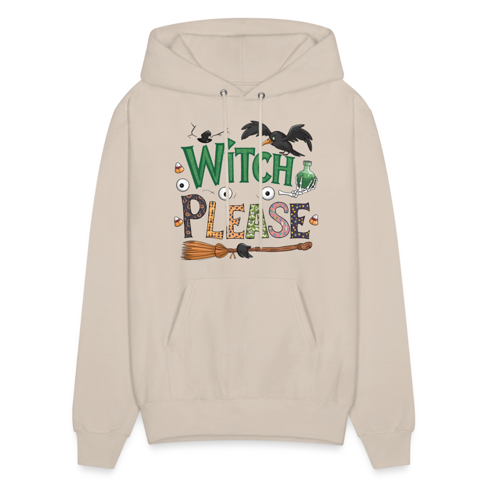 Witch Please Hoodie (Halloween Witch) - Sand