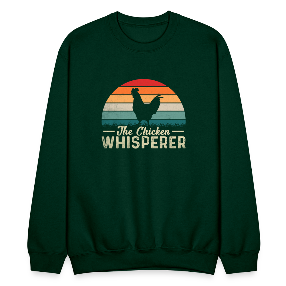 The Chicken Whisperer Sweatshirt - forest green