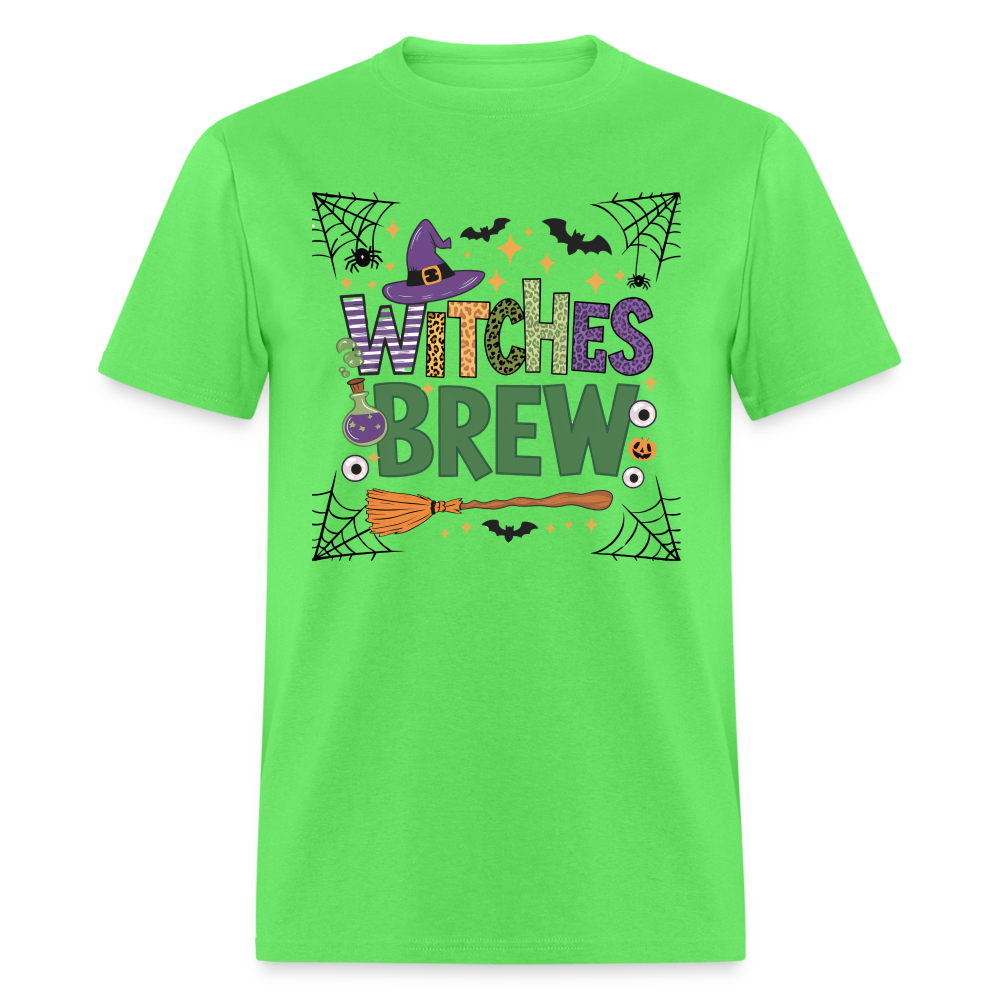 Witches Brew T-Shirt (Halloween Witch) - kiwi