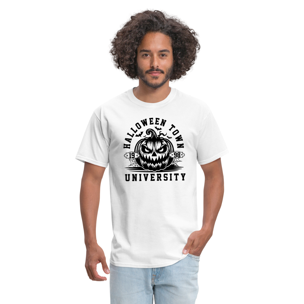 Halloween Town University T-Shirt (Halloween) - white