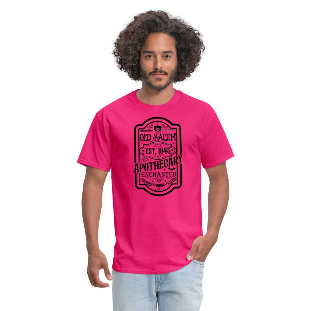 Old Salem Enchanted Apothecary T-Shirt (Halloween) - fuchsia