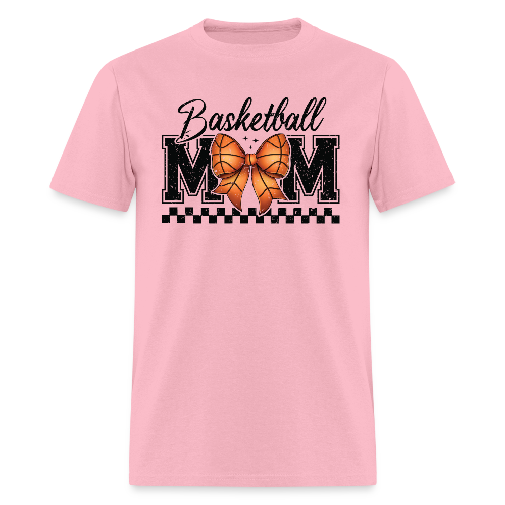 Basketball Mom T-Shirt - pink