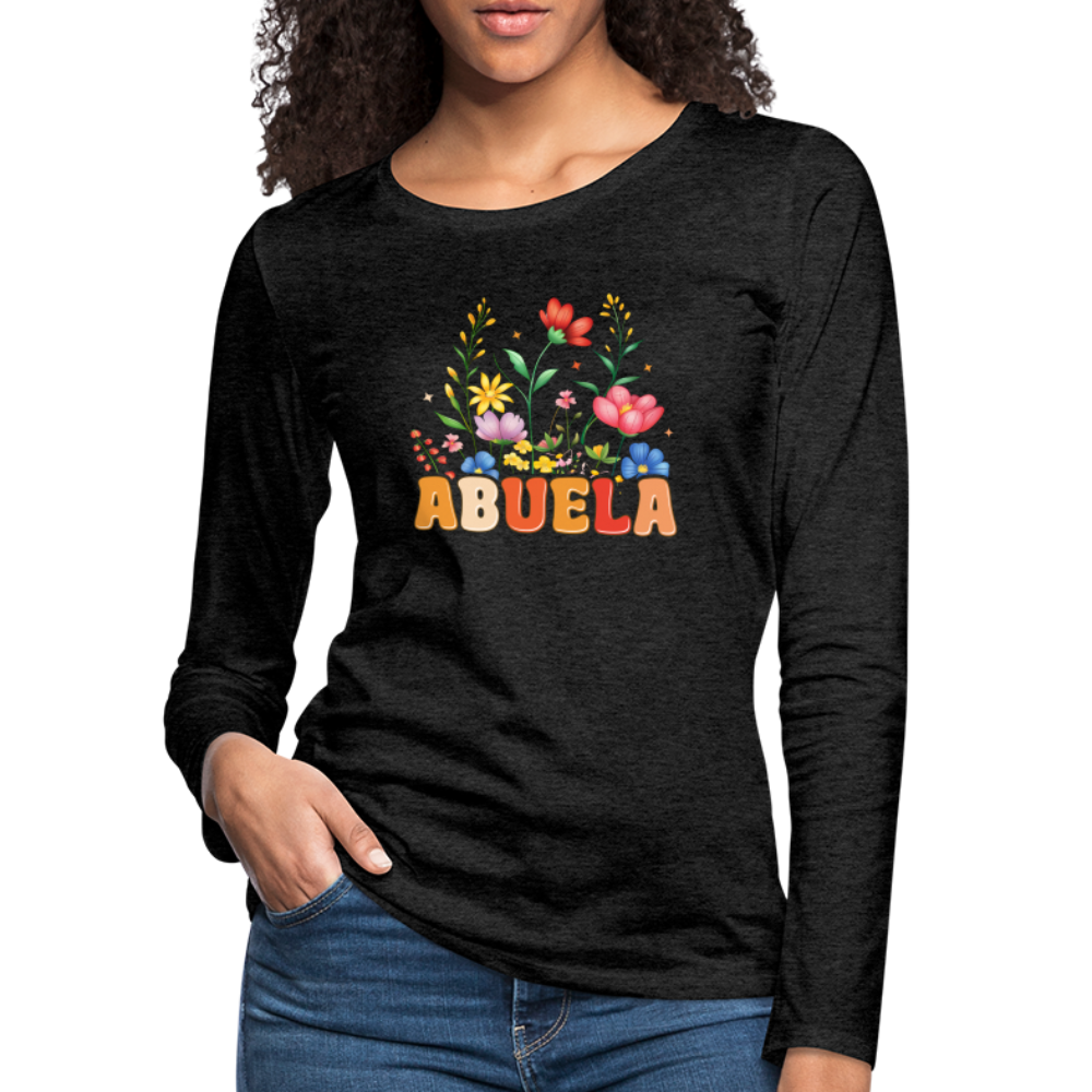 Abuela Premium Long Sleeve T-Shirt - charcoal grey