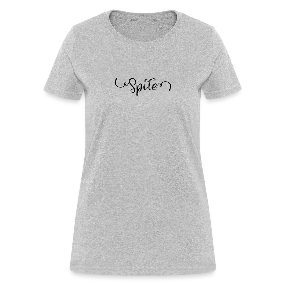 Spite Women's T-Shirt - heather gray