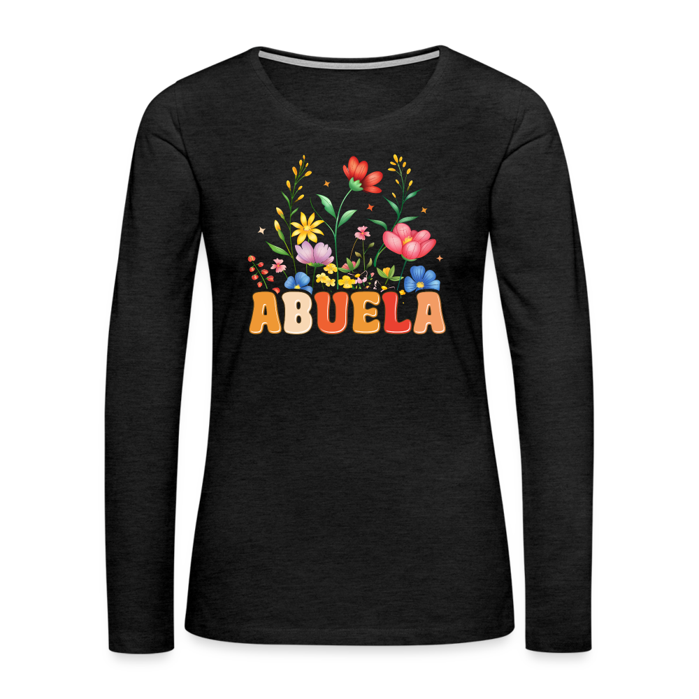 Abuela Premium Long Sleeve T-Shirt - charcoal grey