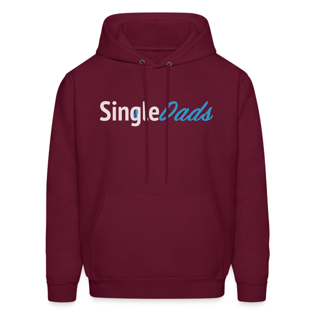 SingleDads Hoodie - burgundy