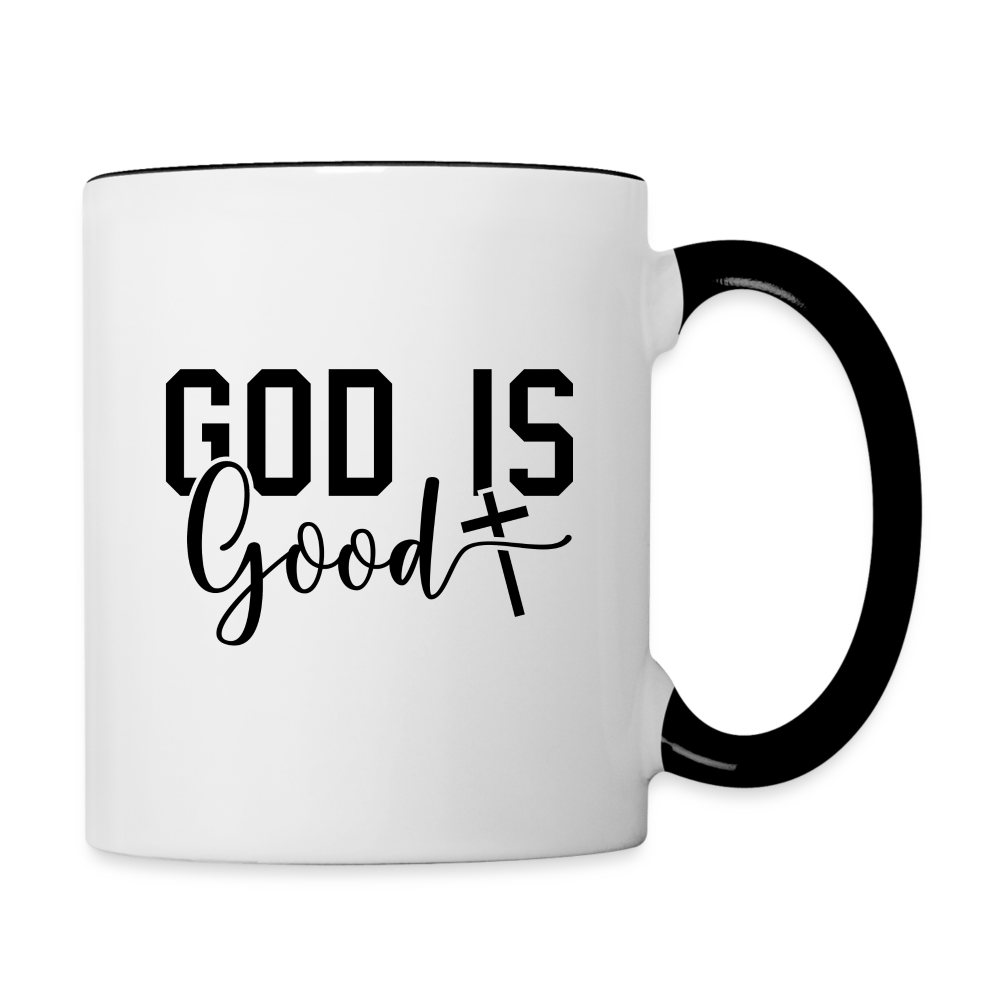 God is Good Coffee Mug - white/black