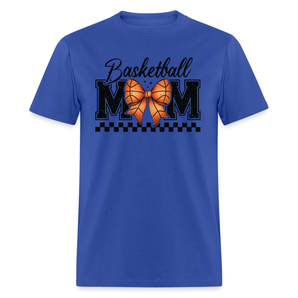 Basketball Mom T-Shirt - royal blue