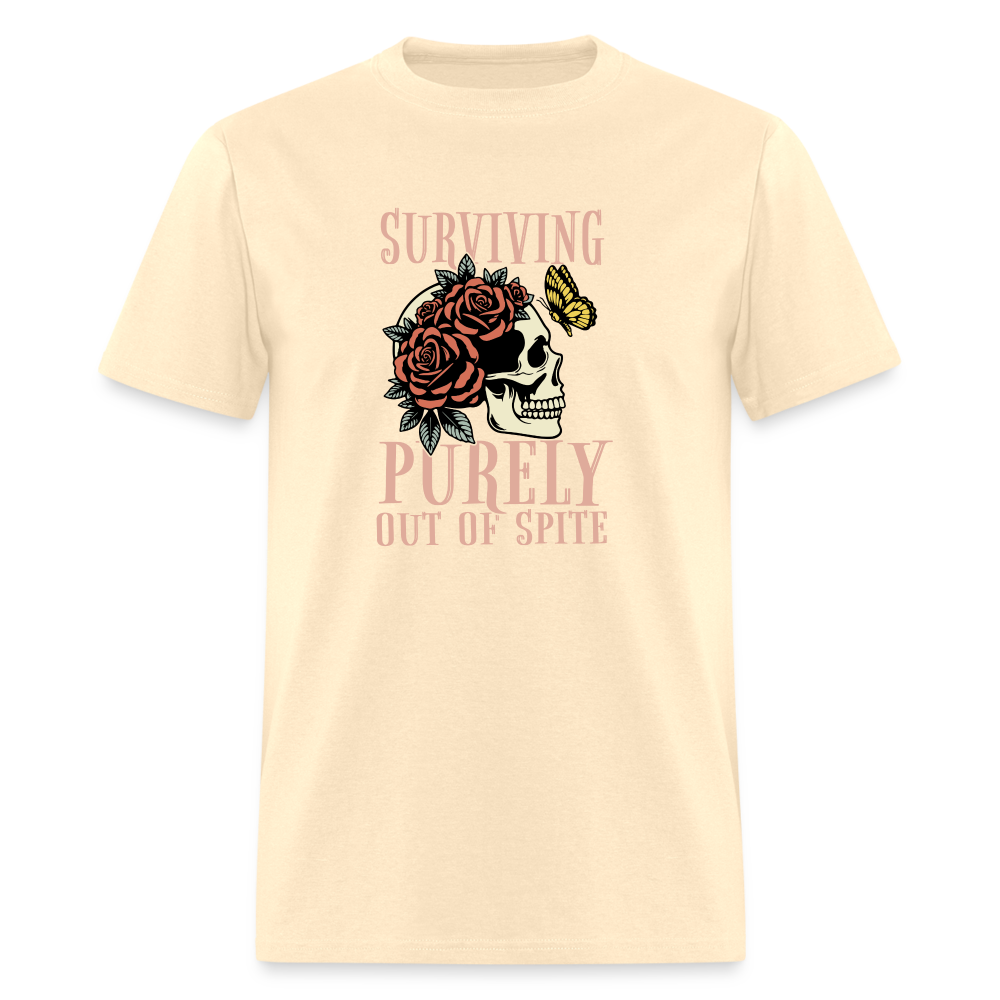 Surviving Purely Out Of Spite T-Shirt - natural