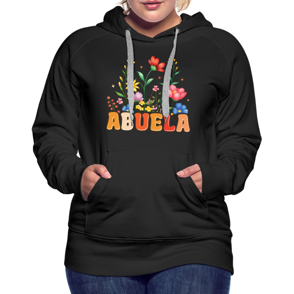 Abuela Women’s Premium Hoodie - black