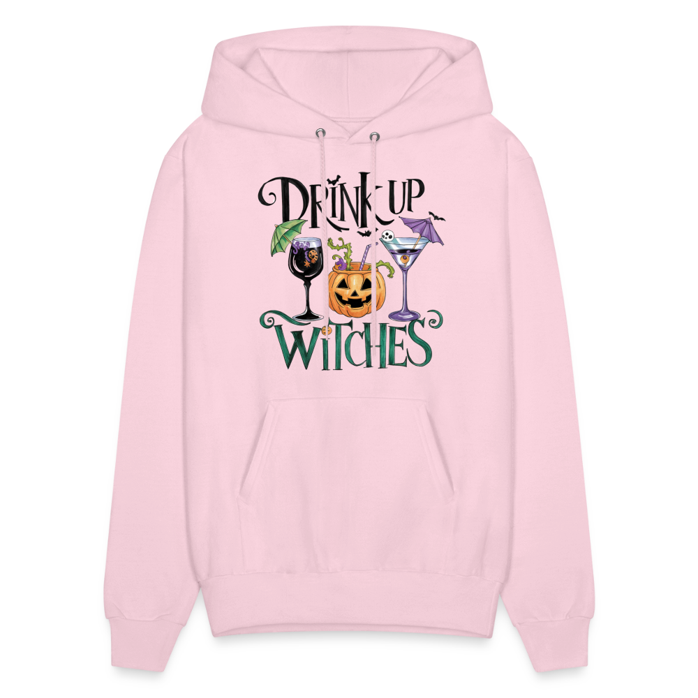 Drink Up Witches Hoodie (Halloween Witch) - pale pink