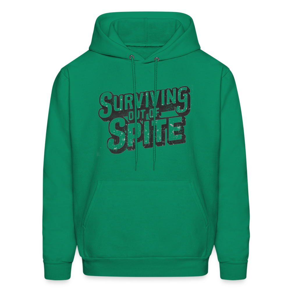 Surviving Out Of Spite Hoodie - kelly green