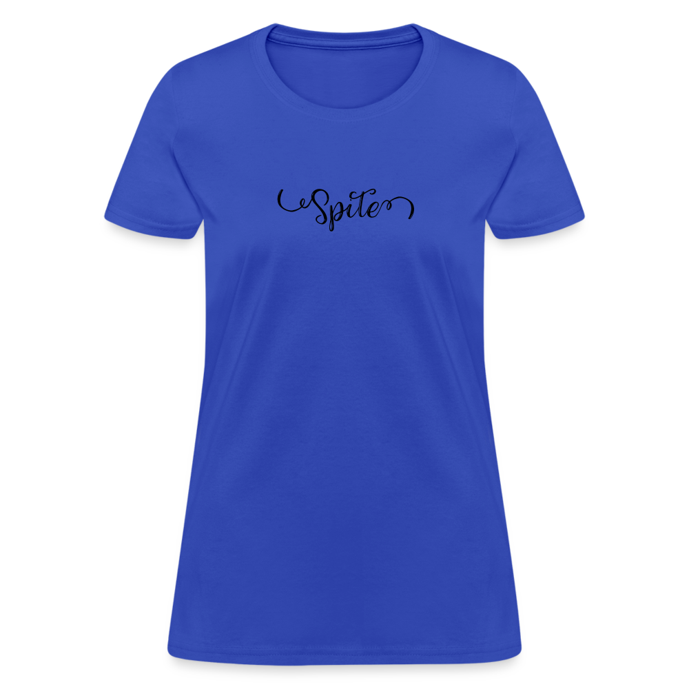 Spite Women's T-Shirt - royal blue