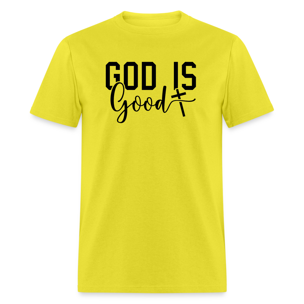 God is Good T-Shirt - yellow