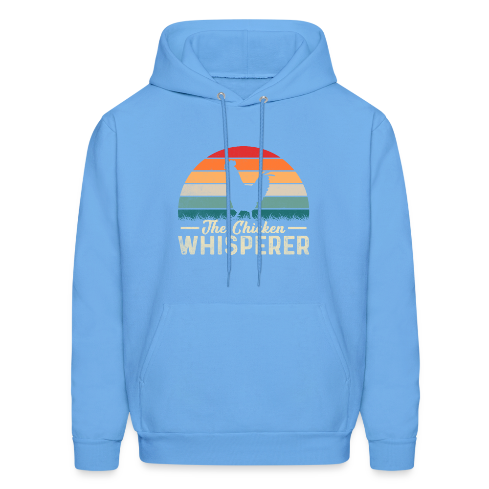 The Chicken Whisperer Hoodie - carolina blue