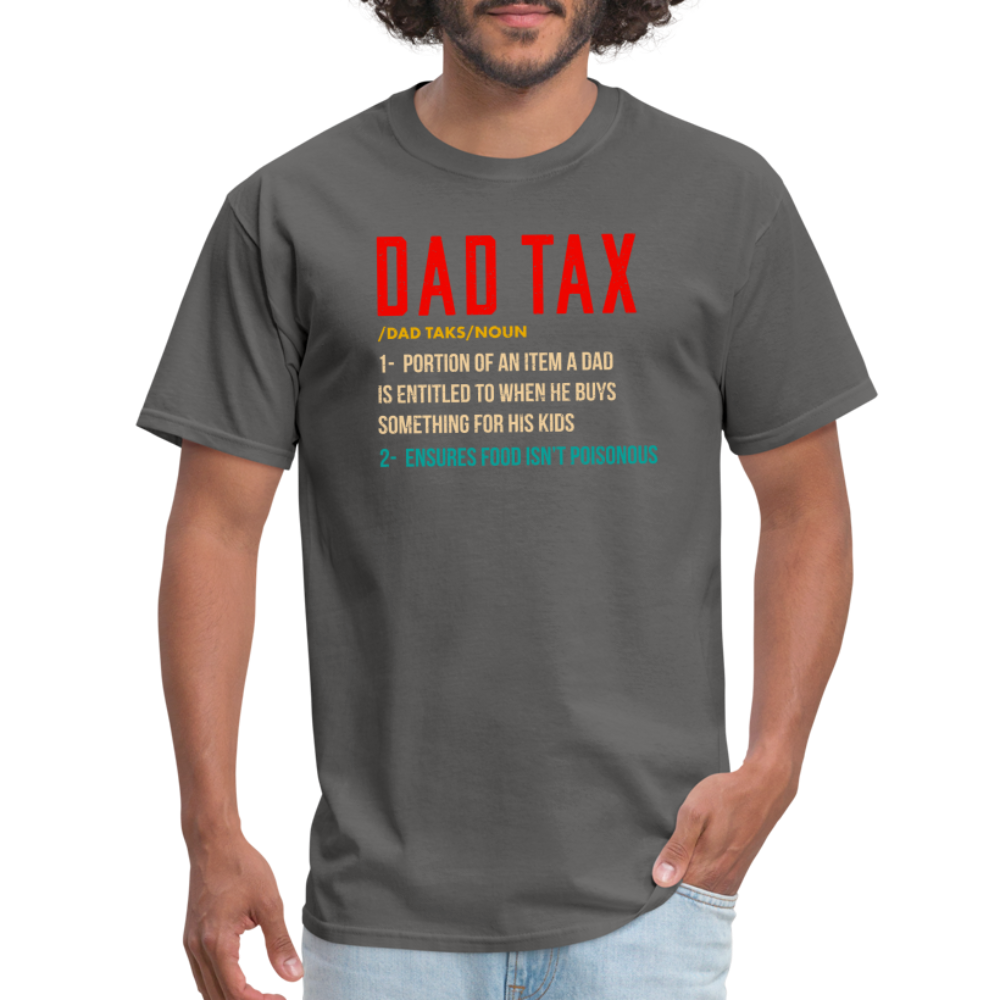 Definition of Dad Tax T-Shirt - charcoal