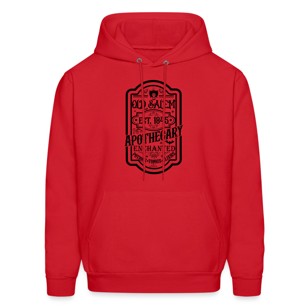 Old Salem Enchanted Apothecary Hoodie (Halloween) - red