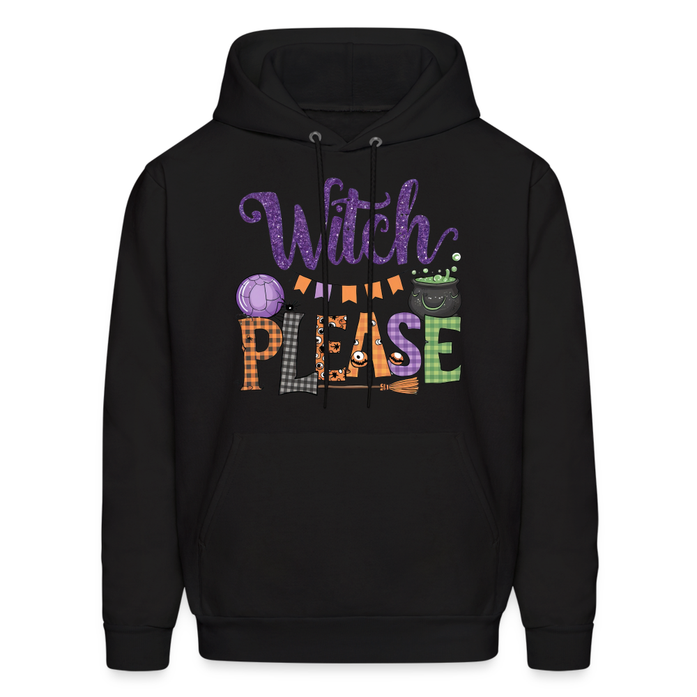 Witch Please Hoodie (Halloween Witch) - black