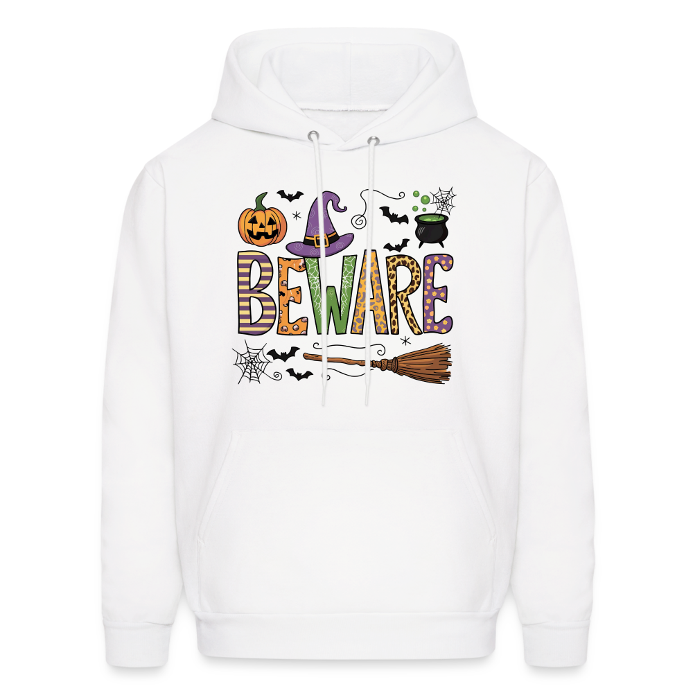 Beware (Halloween Witch) Hoodie - white