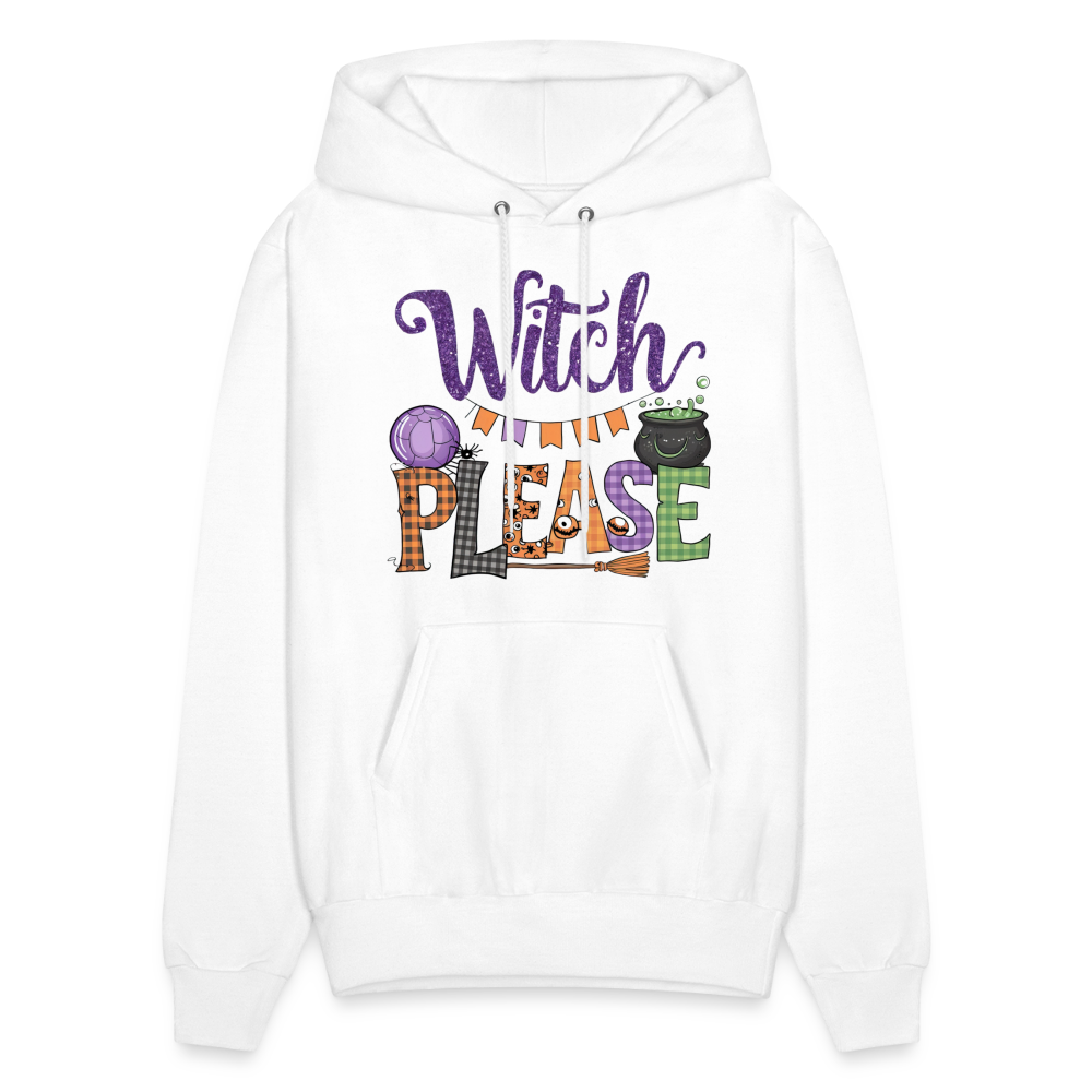 Witch Please Hoodie (Halloween Witch) - white