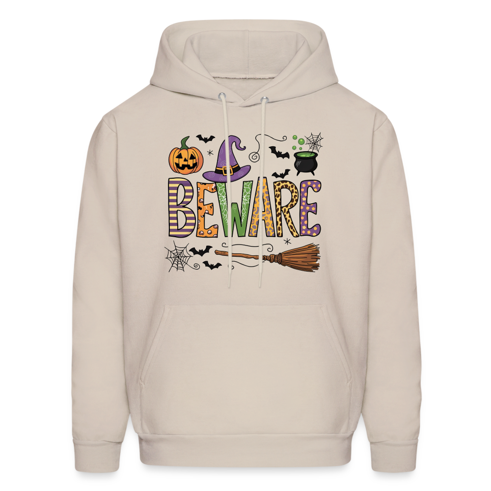 Beware (Halloween Witch) Hoodie - Sand