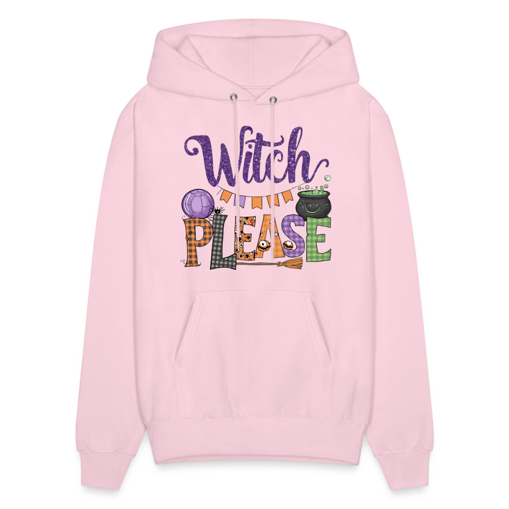 Witch Please Hoodie (Halloween Witch) - pale pink