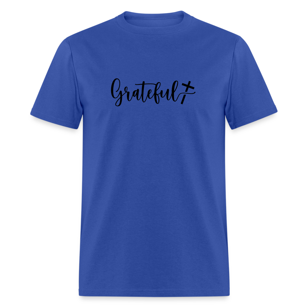 Grateful T-Shirt - royal blue