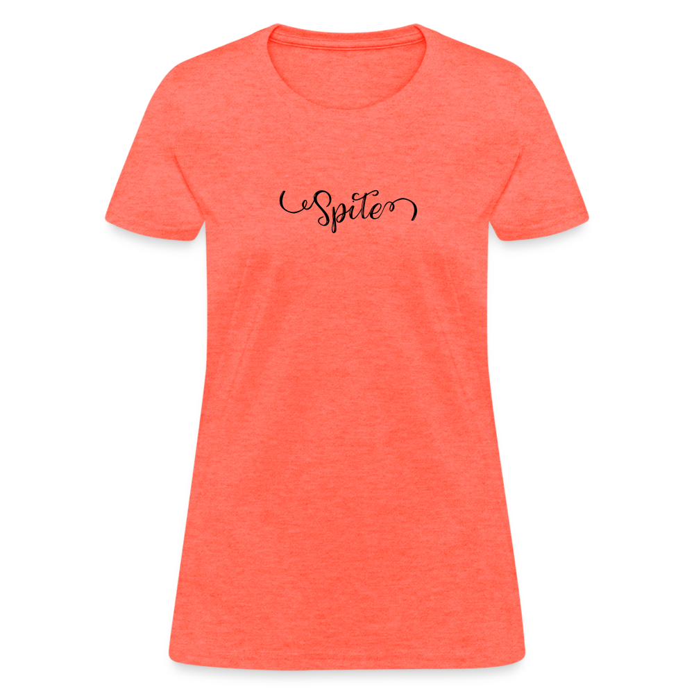 Spite Women's T-Shirt - heather coral