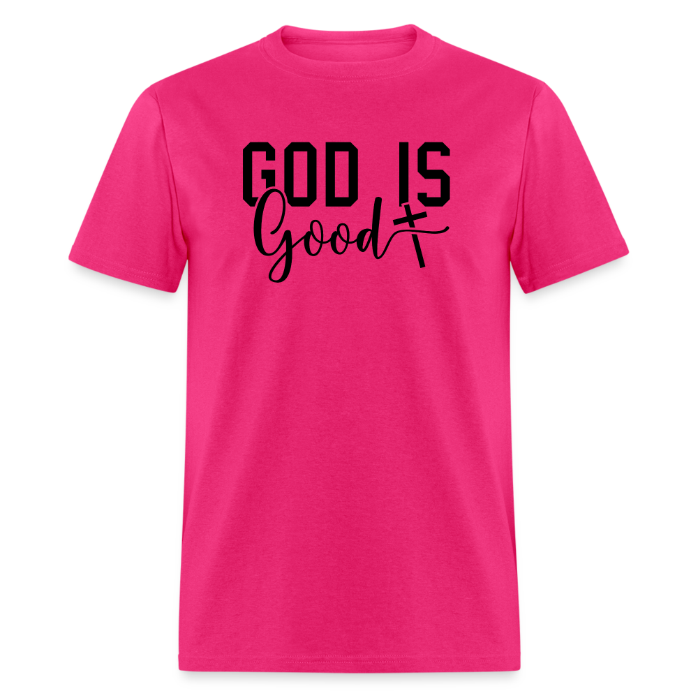 God is Good T-Shirt - fuchsia