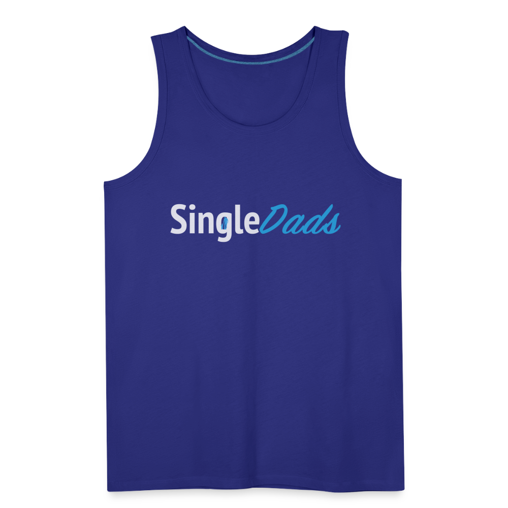 SingleDads Men’s Premium Tank Top - royal blue