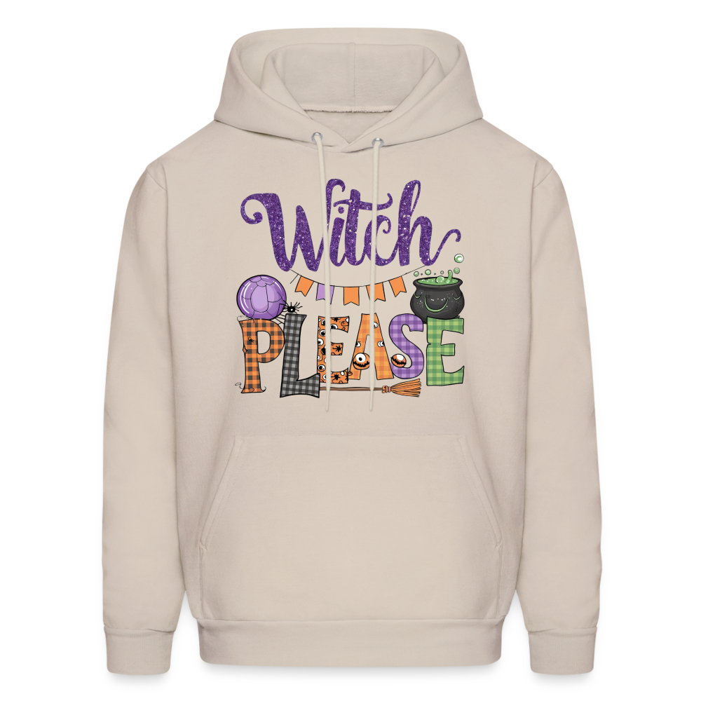 Witch Please Hoodie (Halloween Witch) - Sand