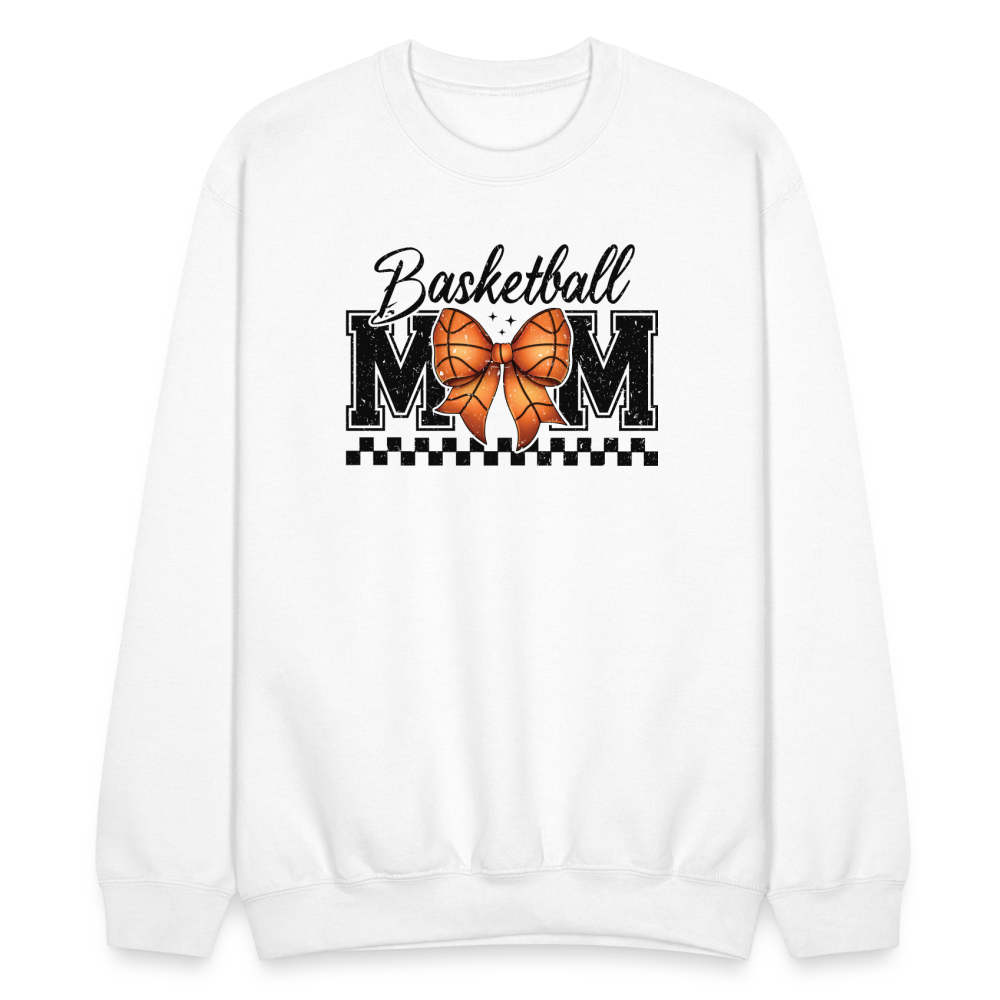 Basketball Mom Sweatshirt - white