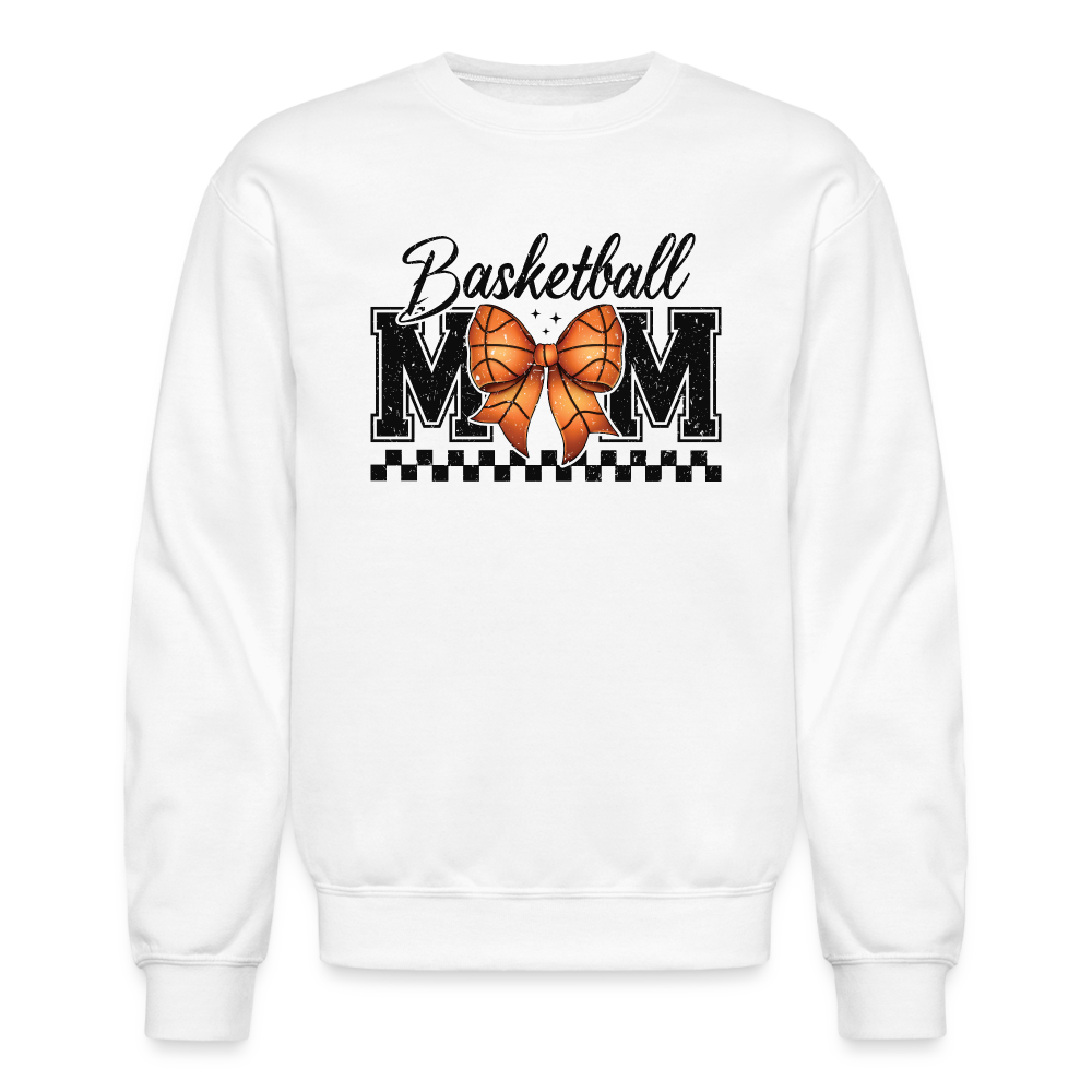 Basketball Mom Sweatshirt - white