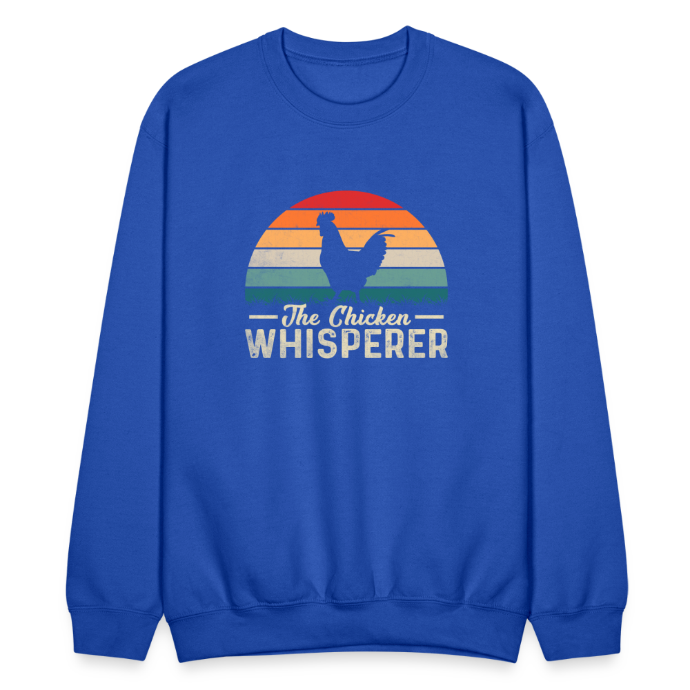 The Chicken Whisperer Sweatshirt - royal blue