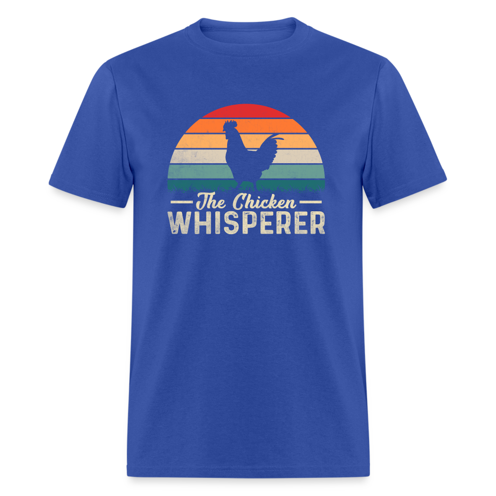 The Chicken Whisperer T-Shirt - royal blue