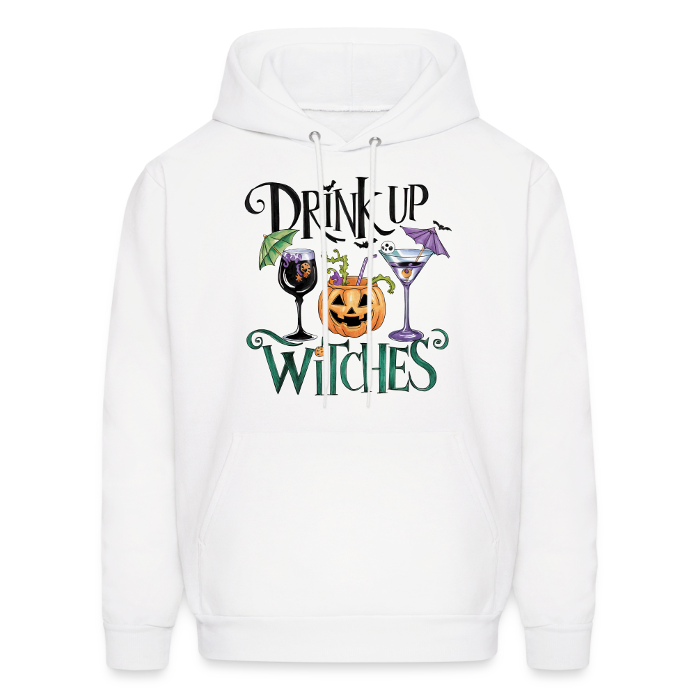 Drink Up Witches Hoodie (Halloween Witch) - white